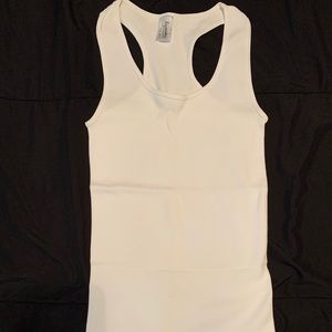White tank top